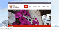 Desktop Screenshot of hotelmiramontilivigno.com